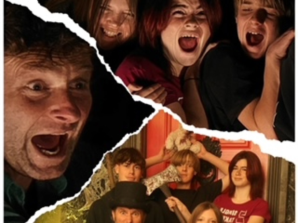 a group of people posing for a photo