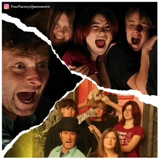 a group of people posing for a photo