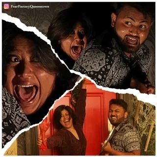 a group of people posing for the camera