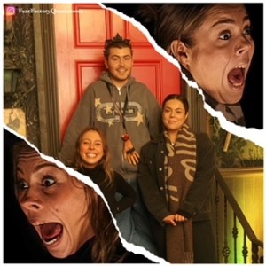 a group of people posing for the camera