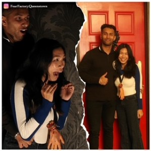 a group of people posing for the camera