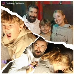 a group of people posing for the camera