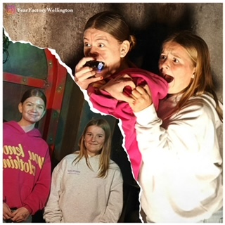 a group of people posing for the camera