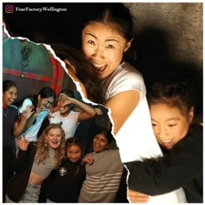 a group of people posing for the camera