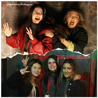 a group of people posing for a photo