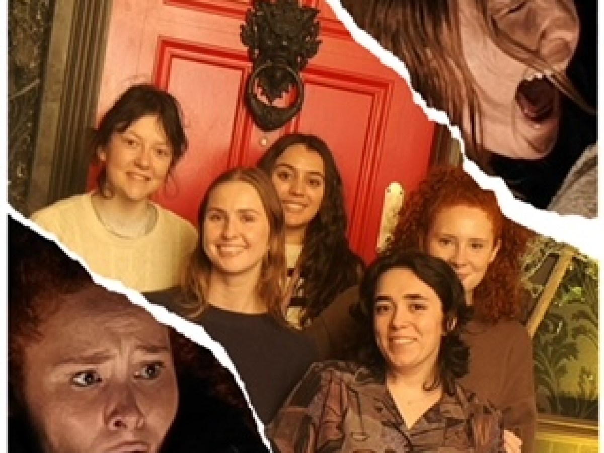 Mary Holland et al. posing for a photo